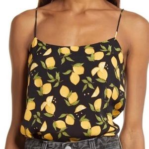 Reformation Atticus Camisole (Lemon Drop)